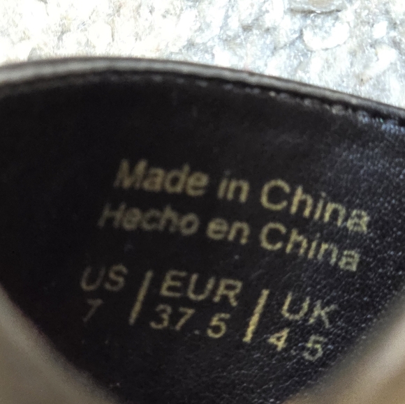 Aldo Gleawia Block Heel Animal Print Classic Mobwife Size 7 - Picture 9 of 9